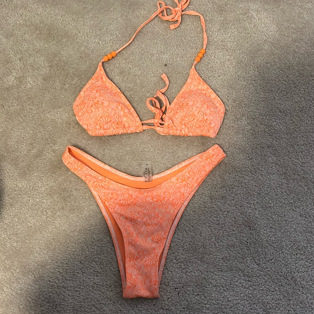 Orange bikini